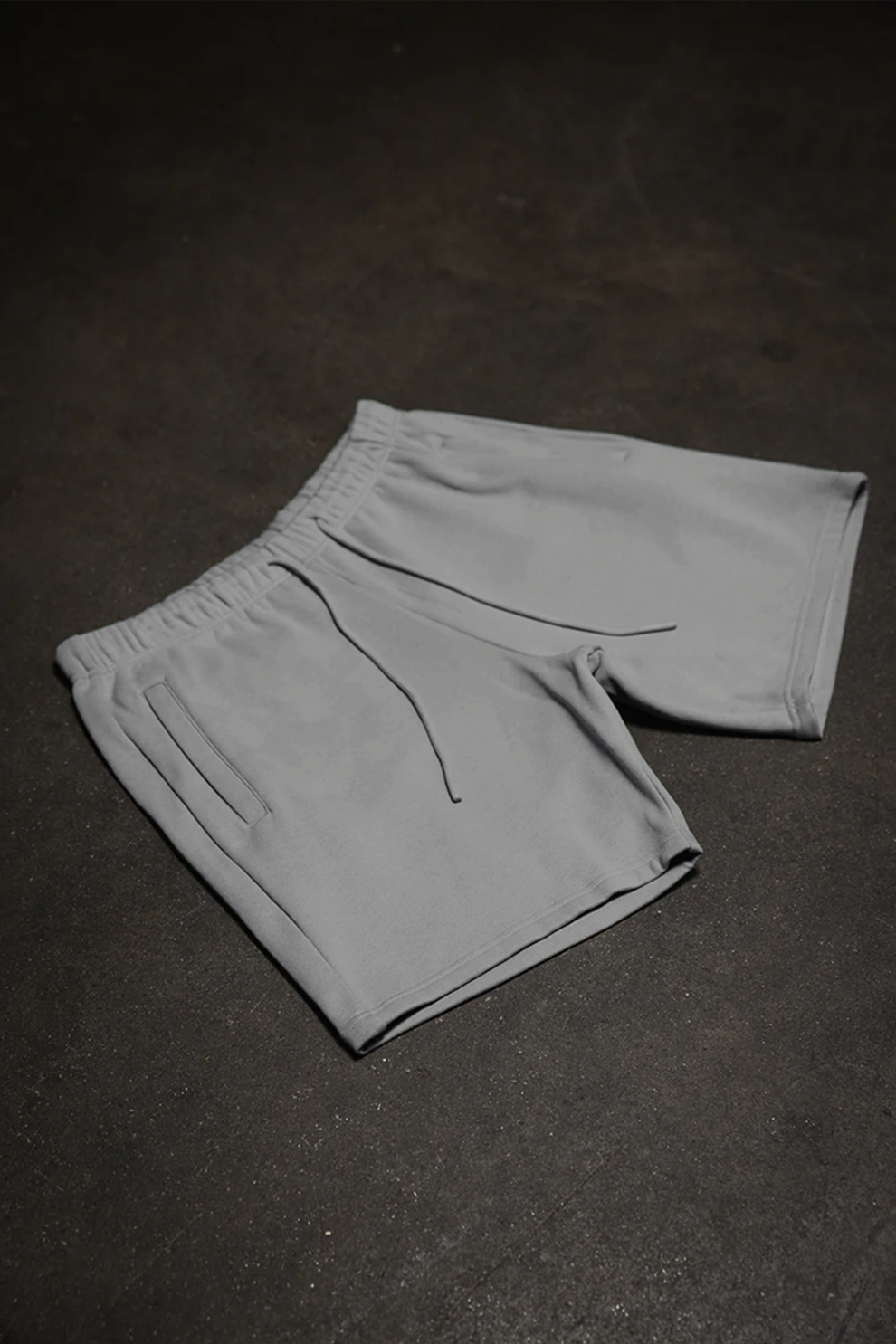 Canvas Fleece Shorts - Dark Grey