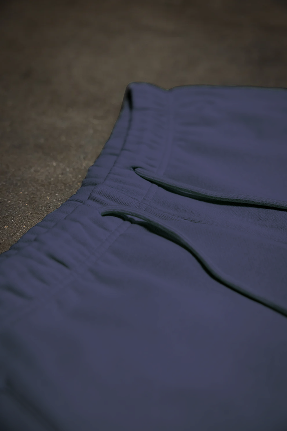 Canvas Fleece Shorts - Navy