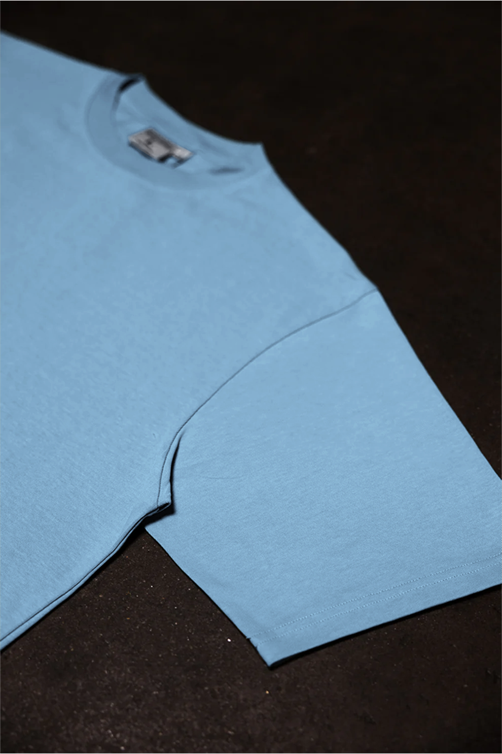 Canvas T Shirt - Smokey Blue