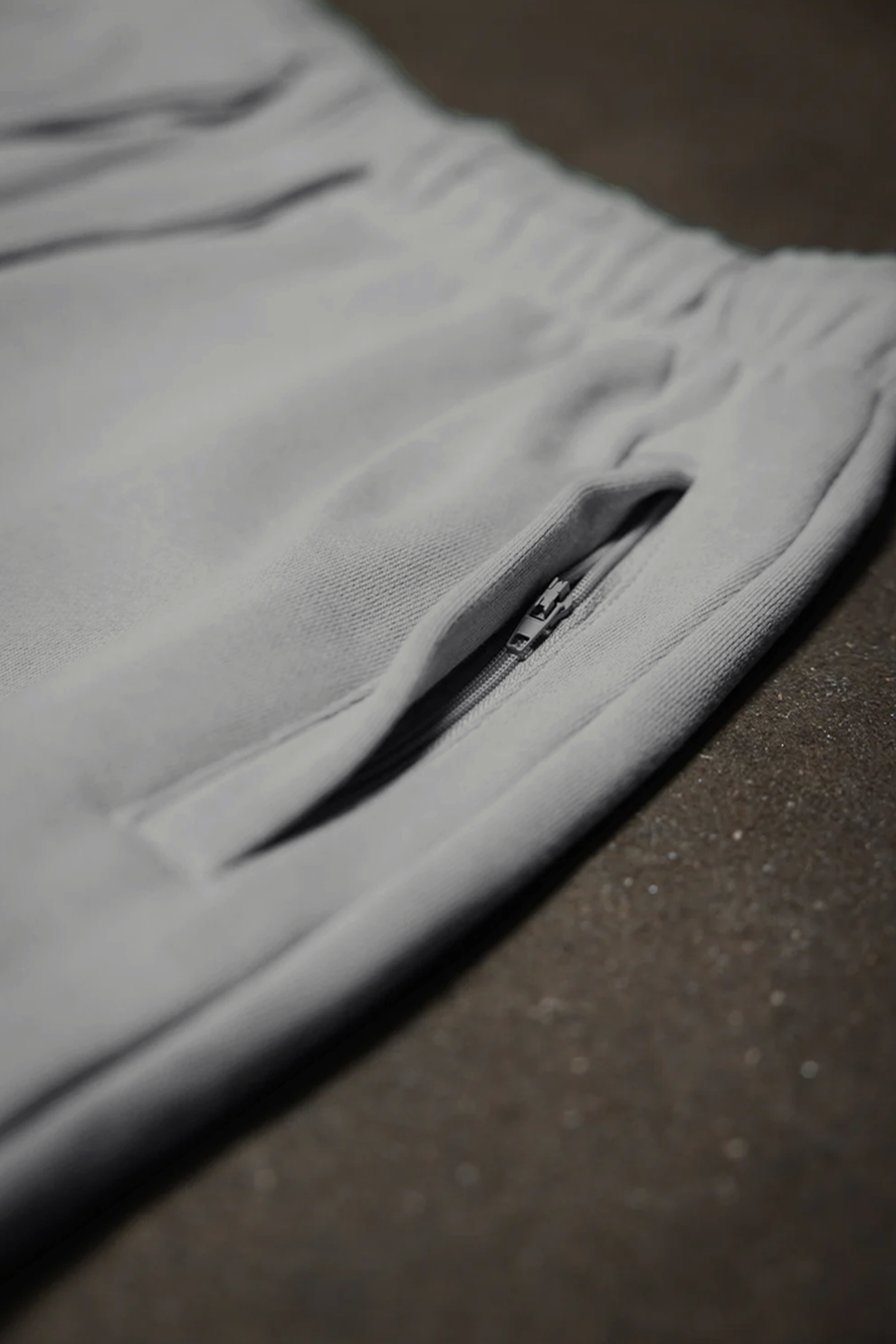 Canvas Fleece Shorts - Dark Grey