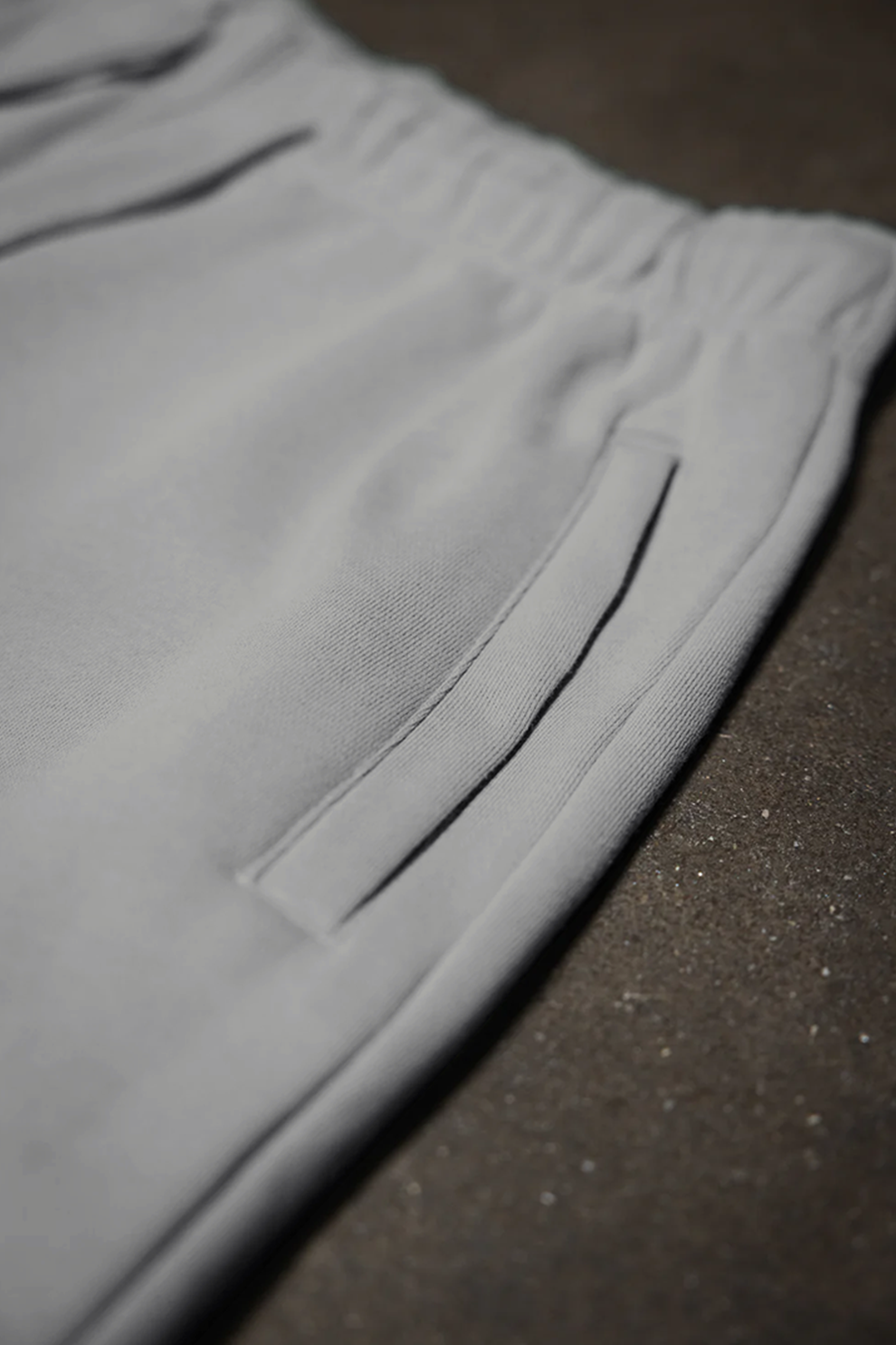 Canvas Fleece Shorts - Dark Grey
