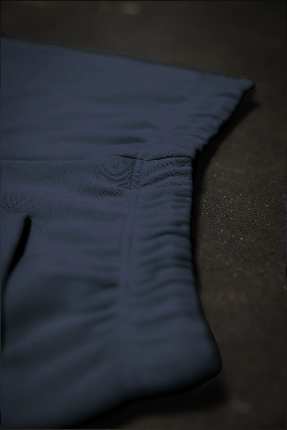 Canvas Fleece Shorts - Navy