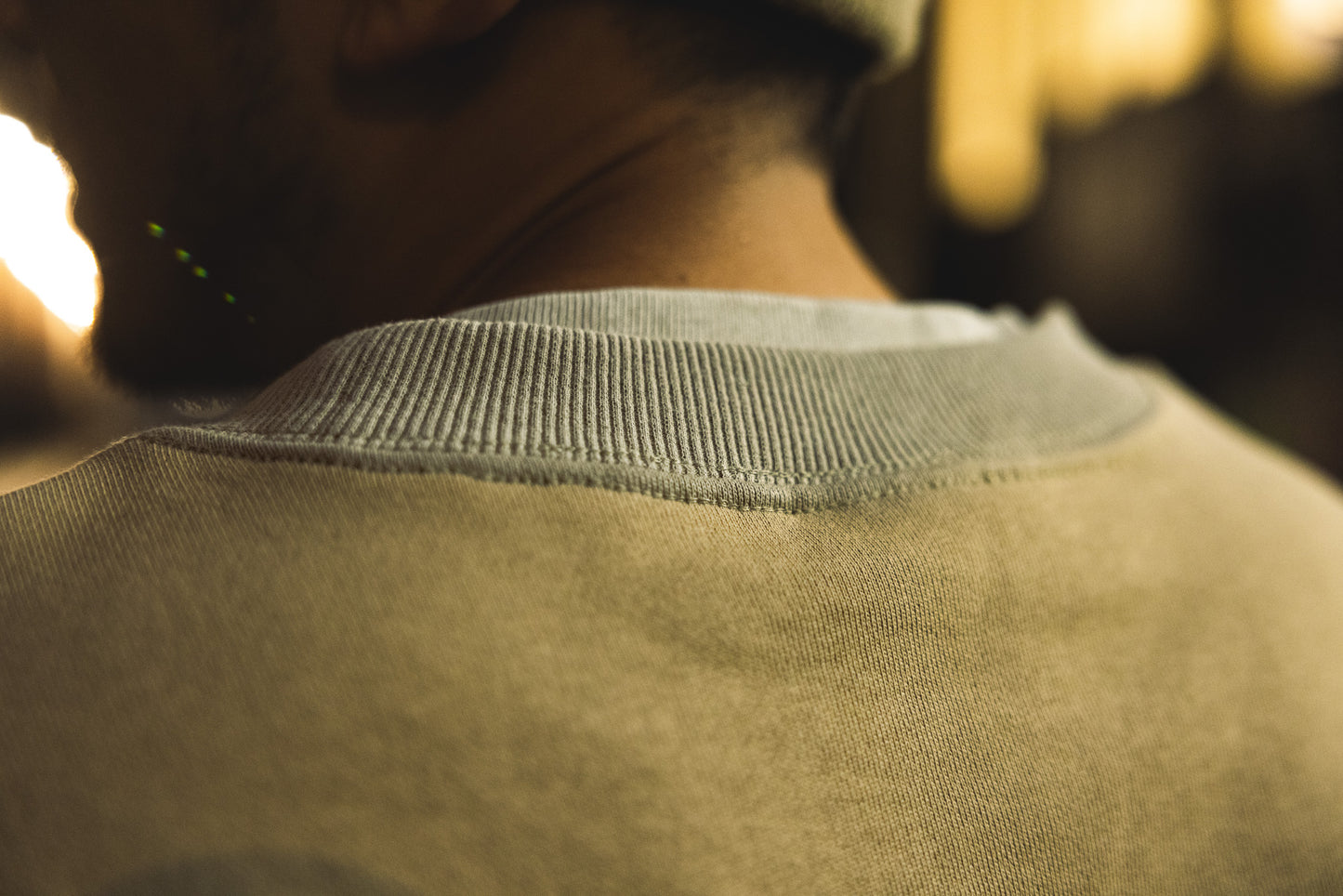French Terry Crewneck Sweatshirt - Khaki