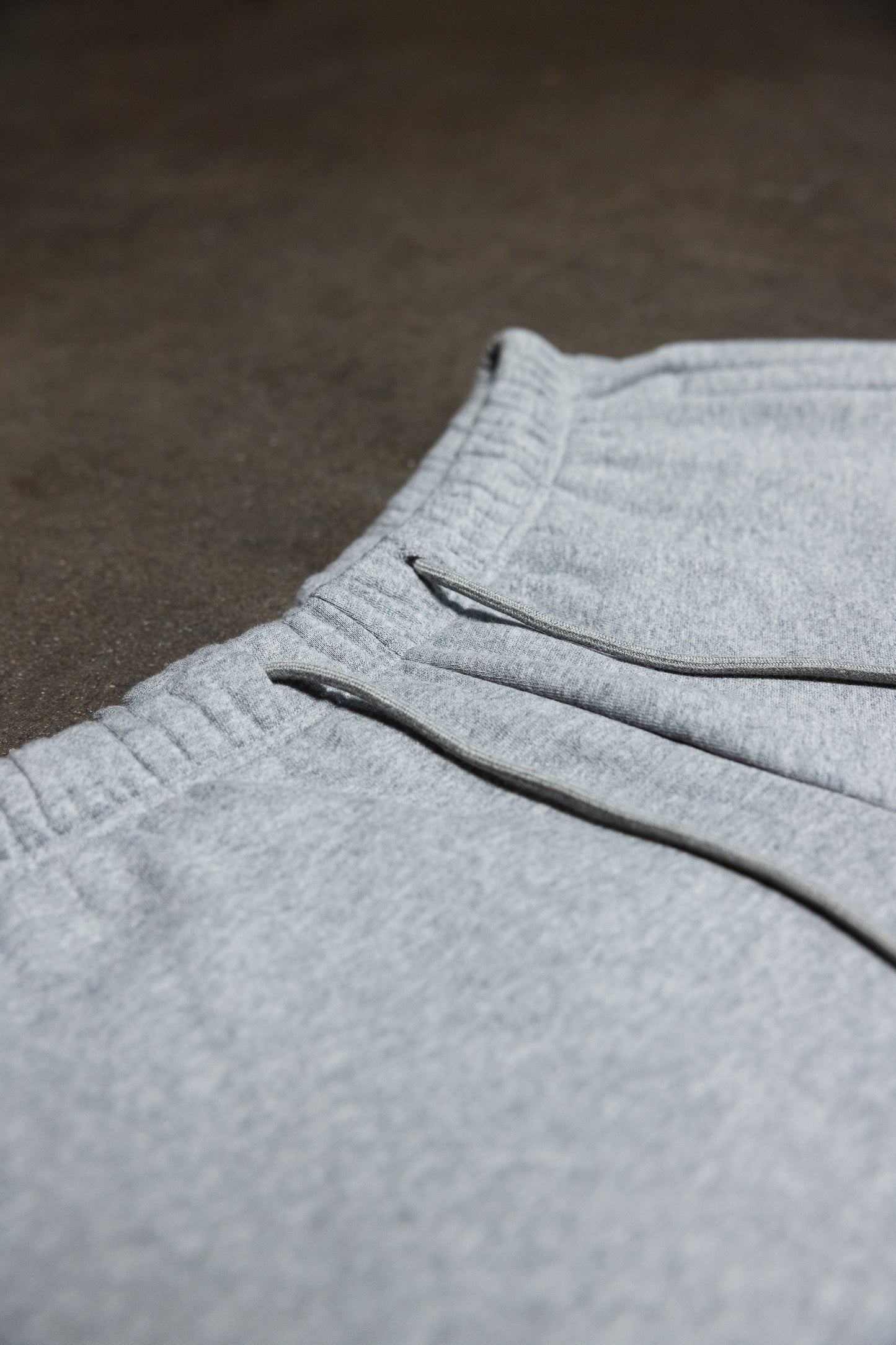 Canvas Fleece Shorts - Heather Grey