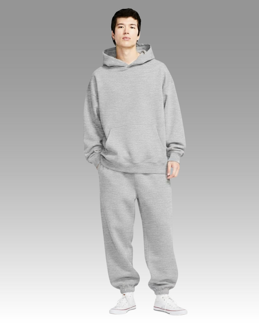 French Terry Set - Heather Grey