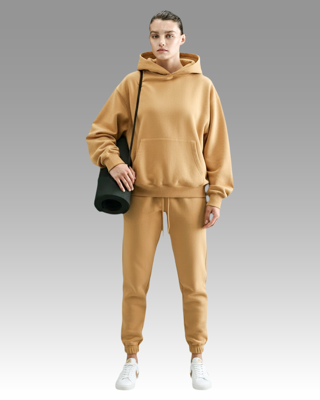 French Terry Set - Camel