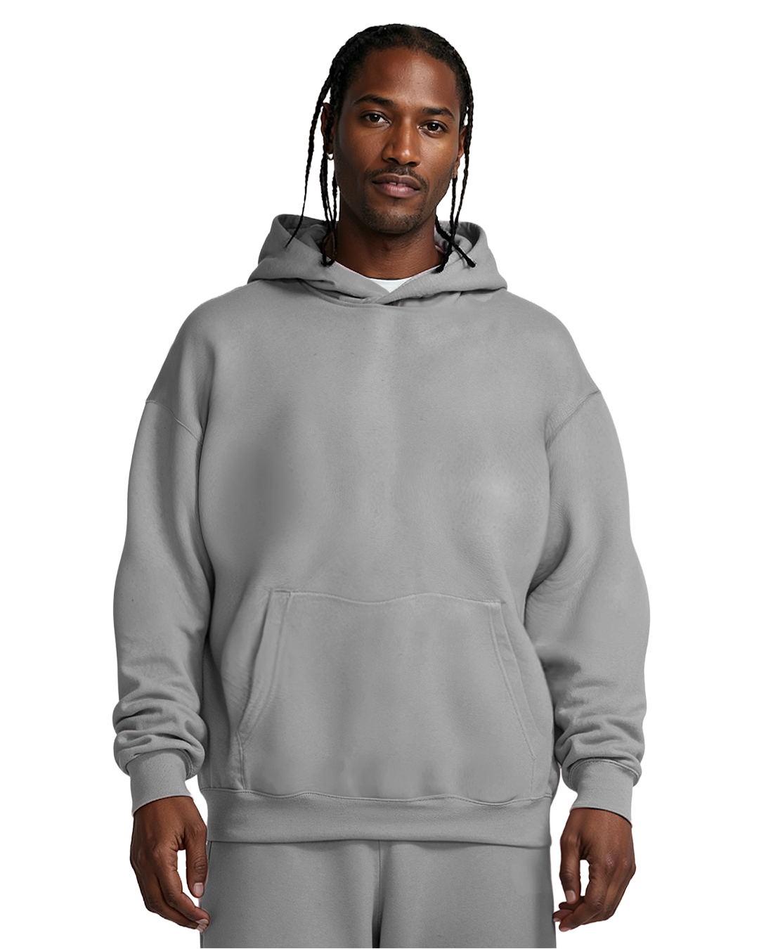 Cotton Fleece Set - Dark Grey