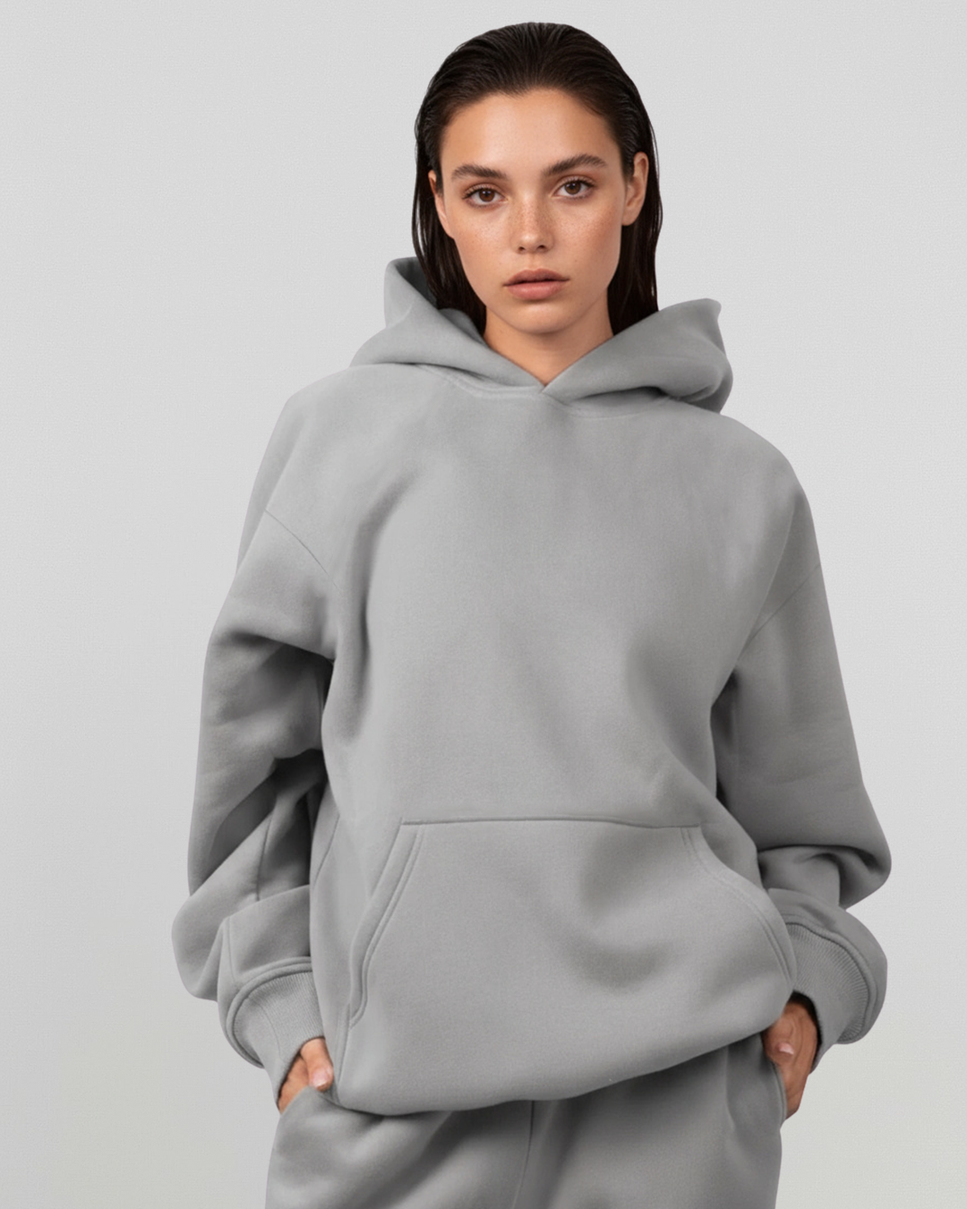 【deres 】【qualia】sweat pullover Clearance unisex fit cozy fleece pullover hoodie | Primary.com