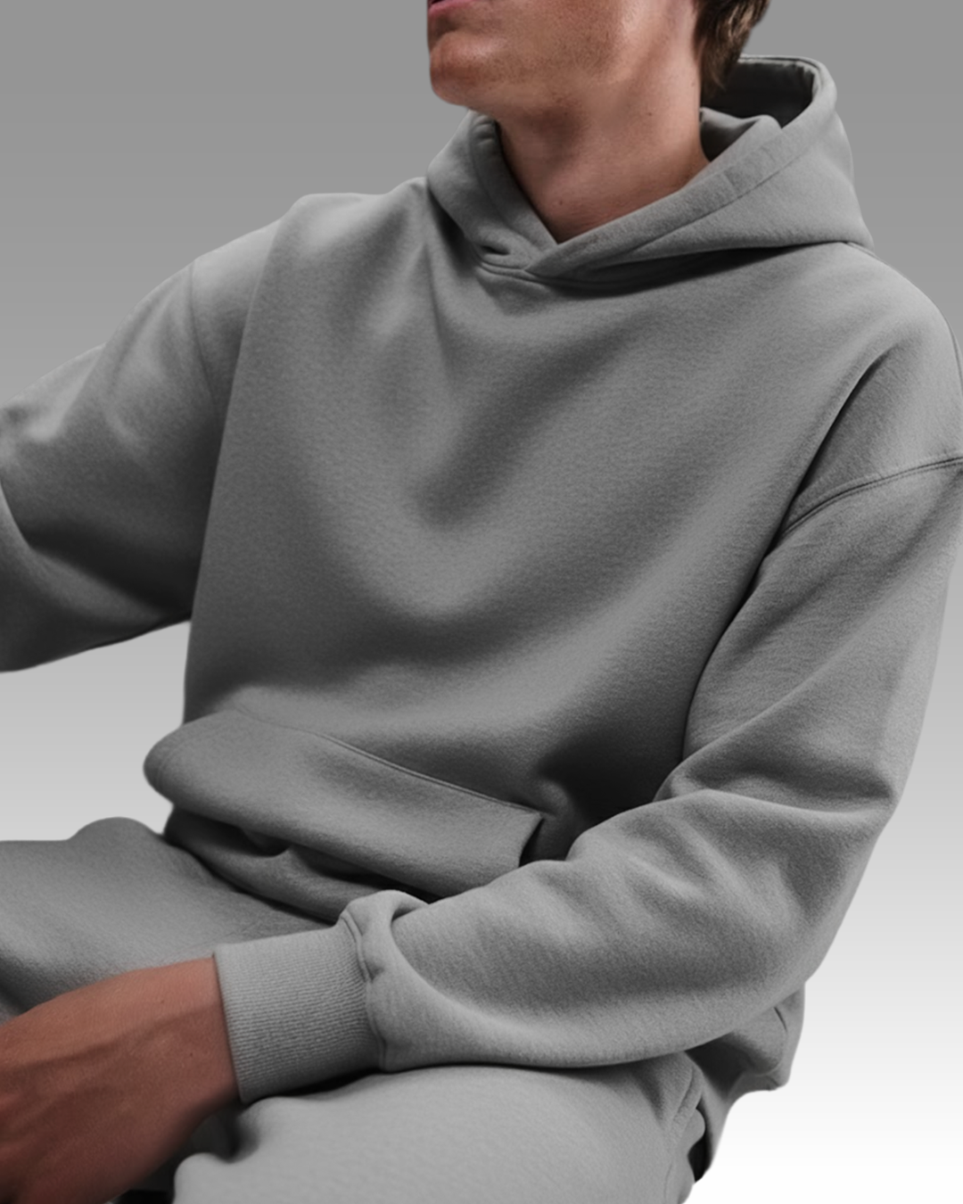French Terry Set - Dark Grey