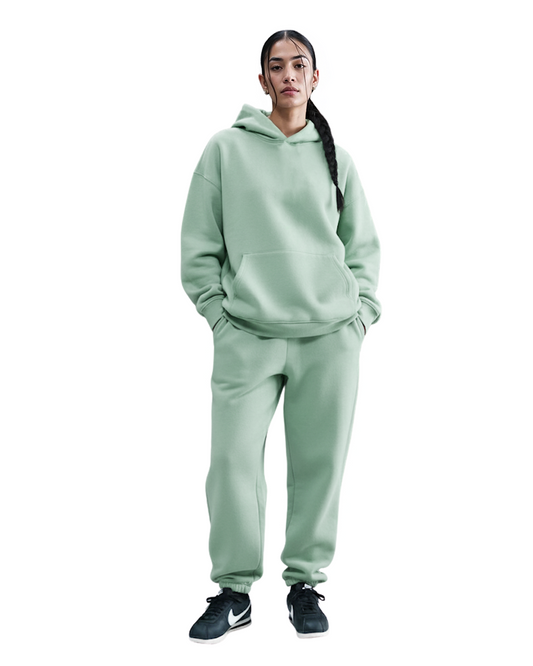 Cotton Fleece Set - Dusty Mint