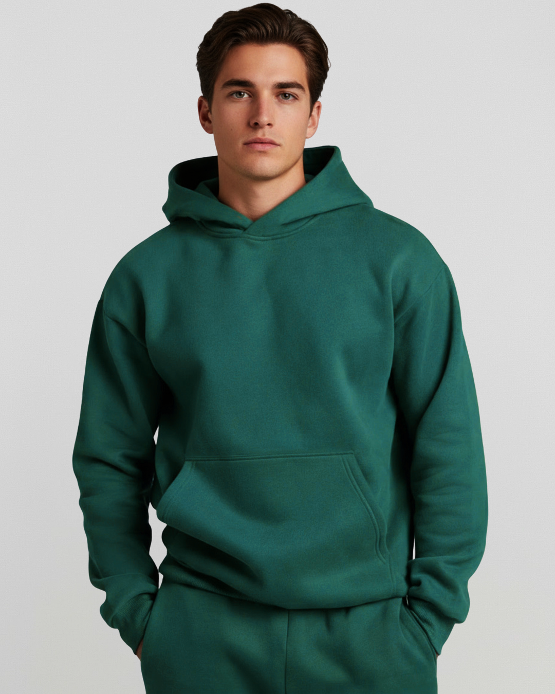 French Terry Hoodie - Hunter Green – Riflessi