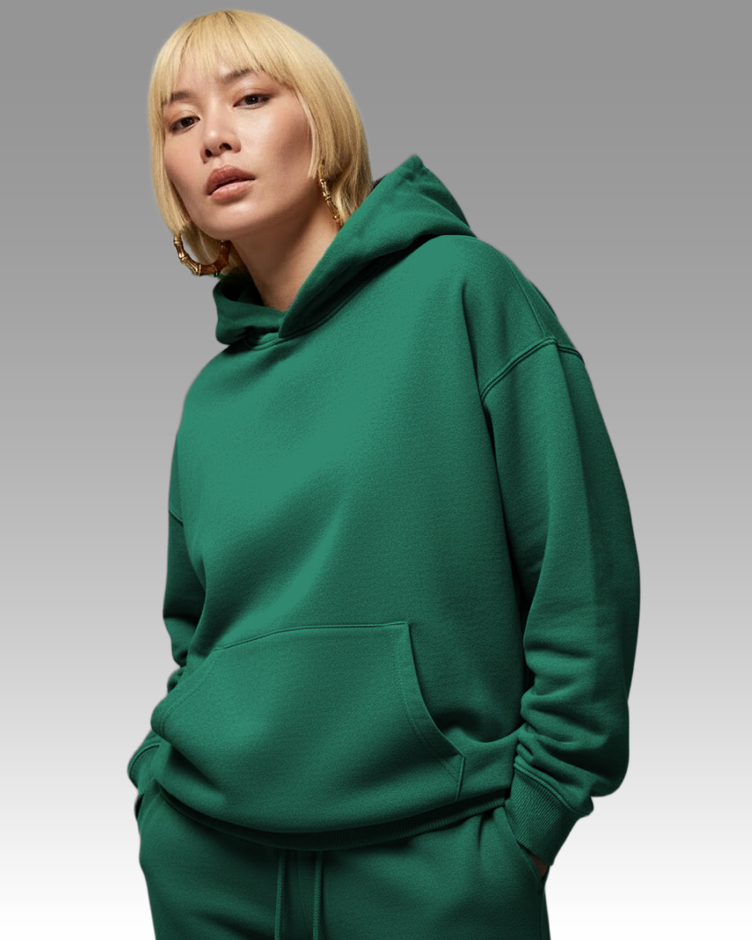 French Terry Set - Hunter Green