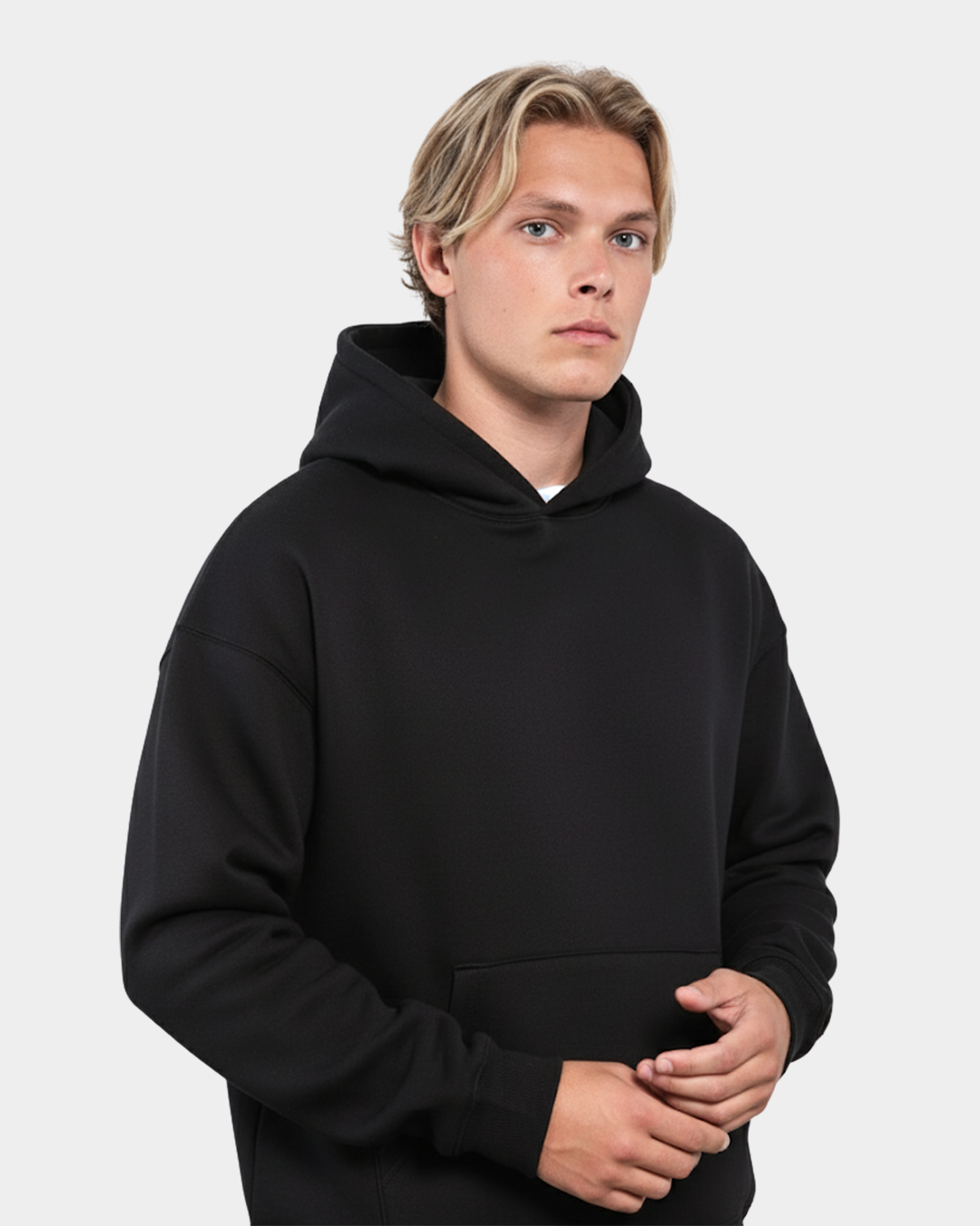 Cotton Fleece Set - Jet Black