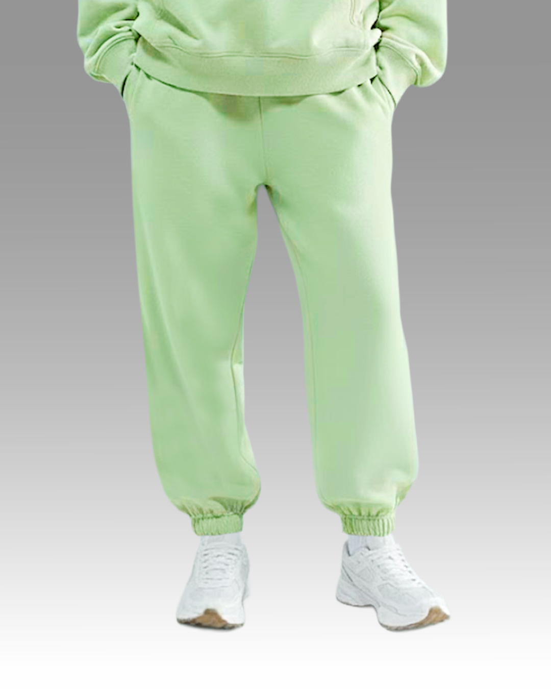 French Terry Joggers - Light Sage