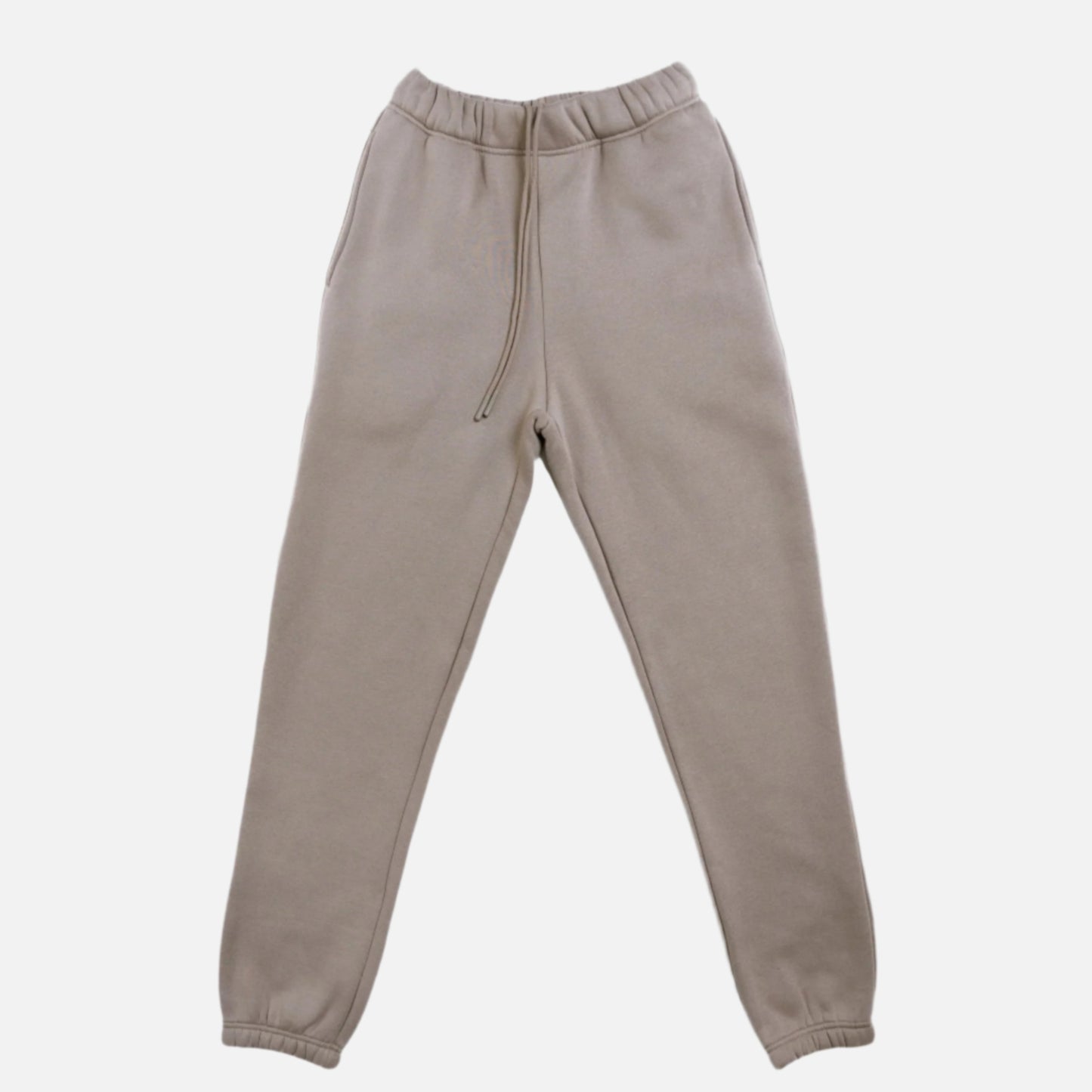 Cotton Fleece Joggers - Khaki