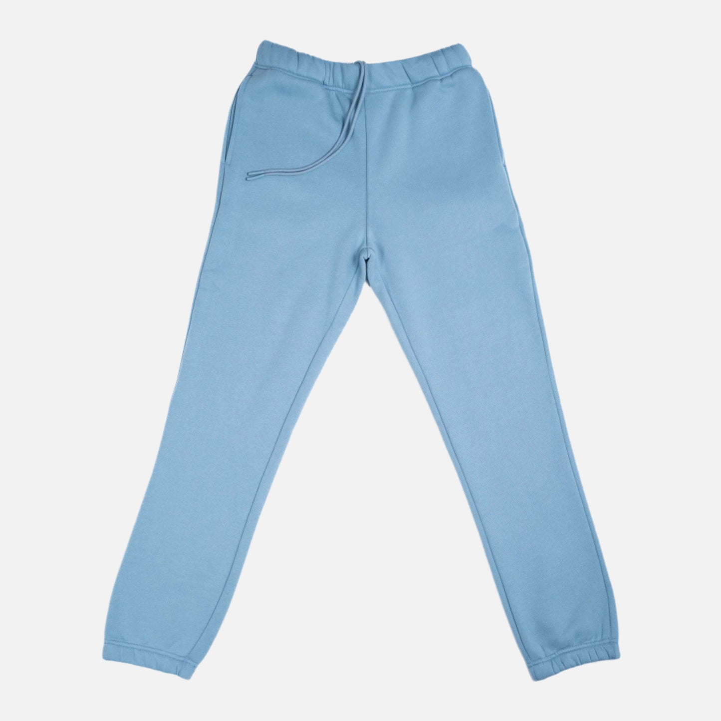 Cotton Fleece Joggers - Smokey Blue