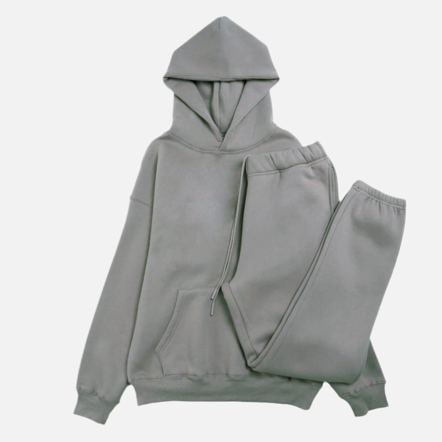 Cotton Fleece Set - Dark Grey