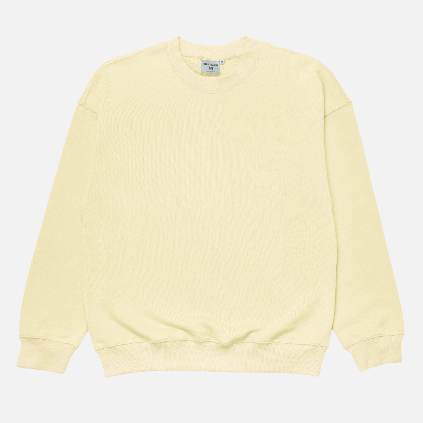French Terry Crewneck Sweatshirt - Butter Milk