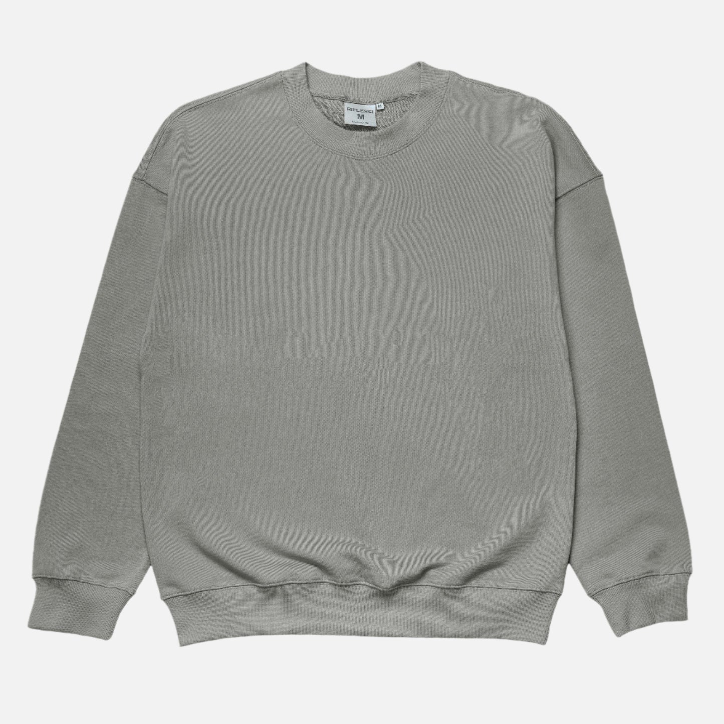 French Terry Crewneck Sweatshirt - Dark Grey