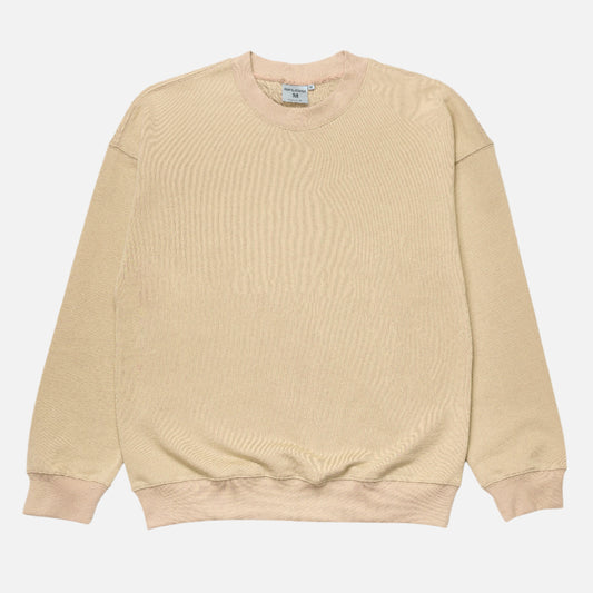 French Terry Crewneck Sweatshirt  - Khaki