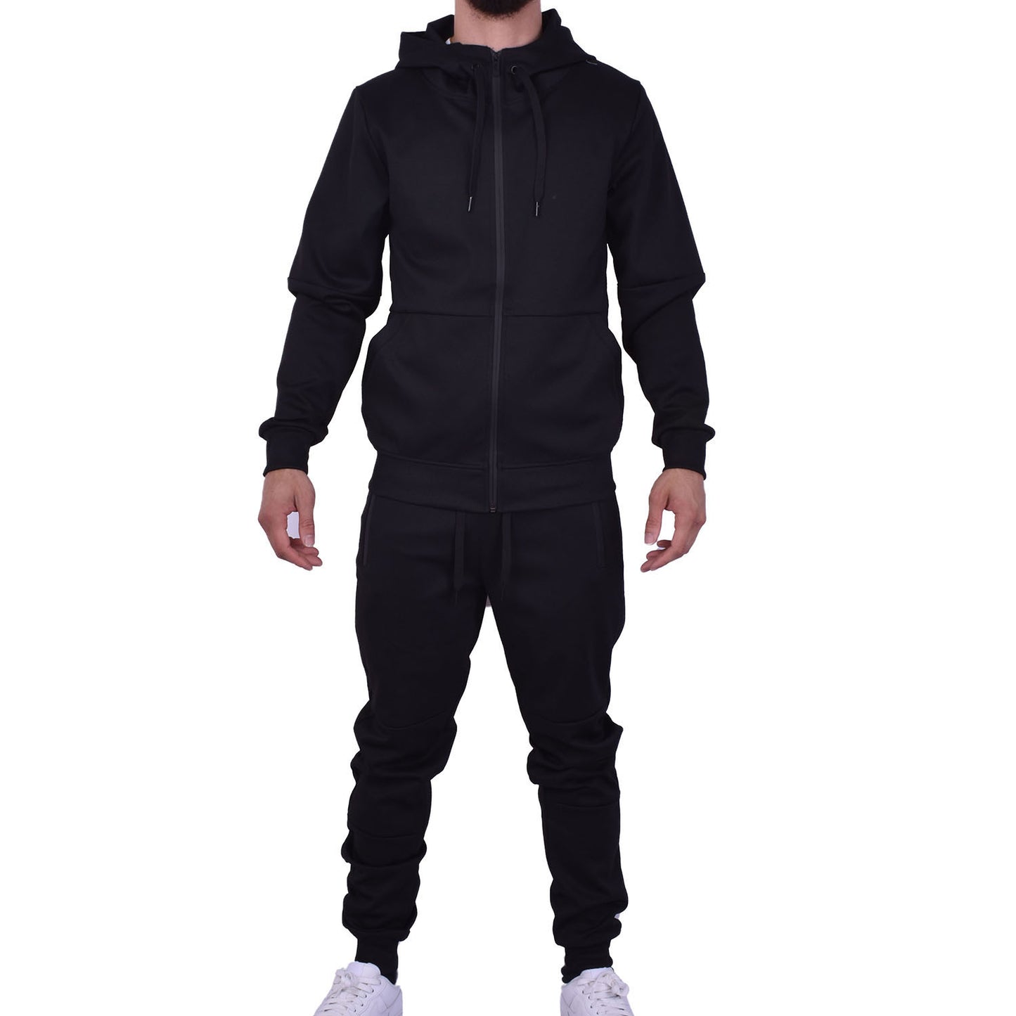 Men's Tech Fleece Tracksuit - Black