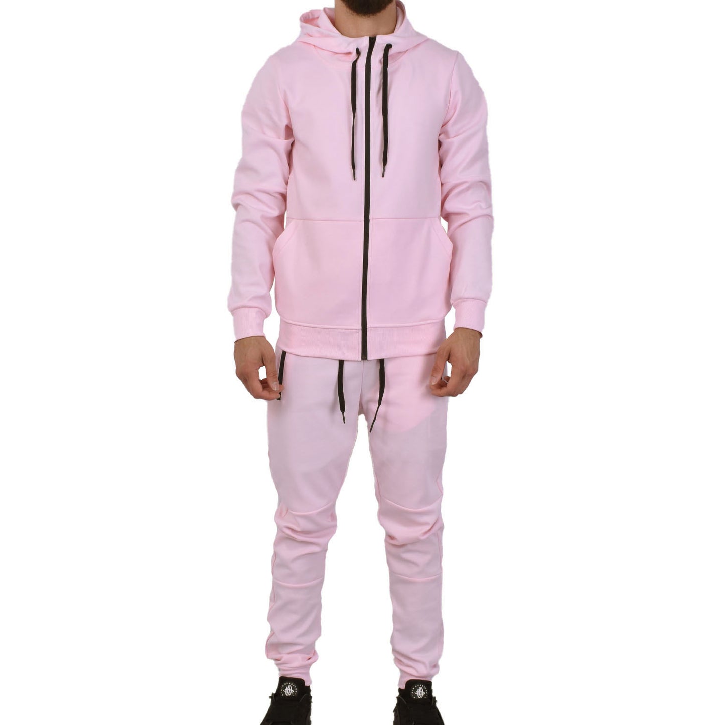 Men's Tech Fleece Tracksuit - Pale Pink