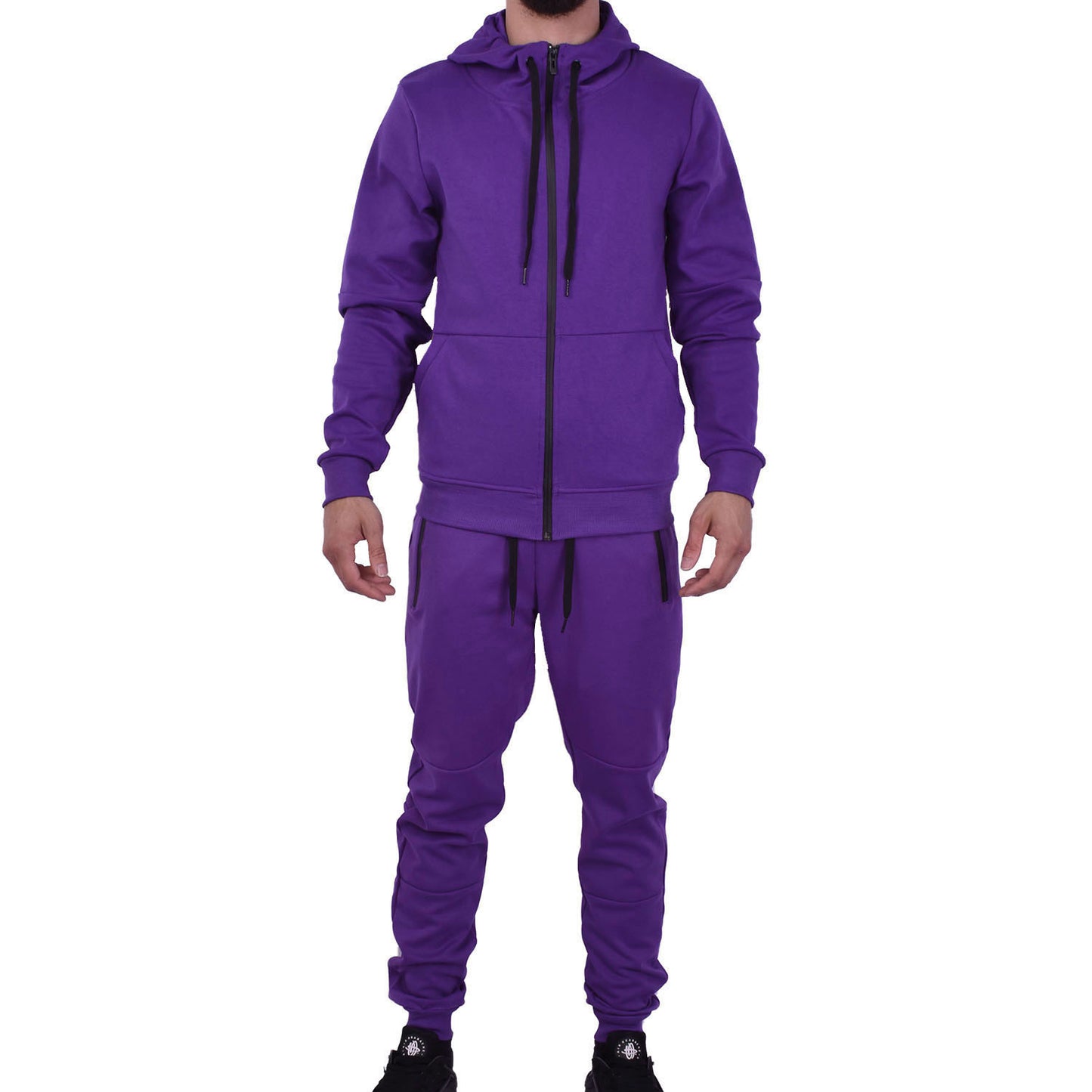 Men's Tech Fleece Tracksuit - Purple