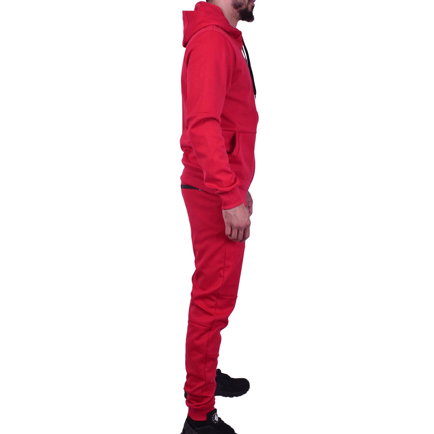 Men's Tech Fleece Tracksuit - Red