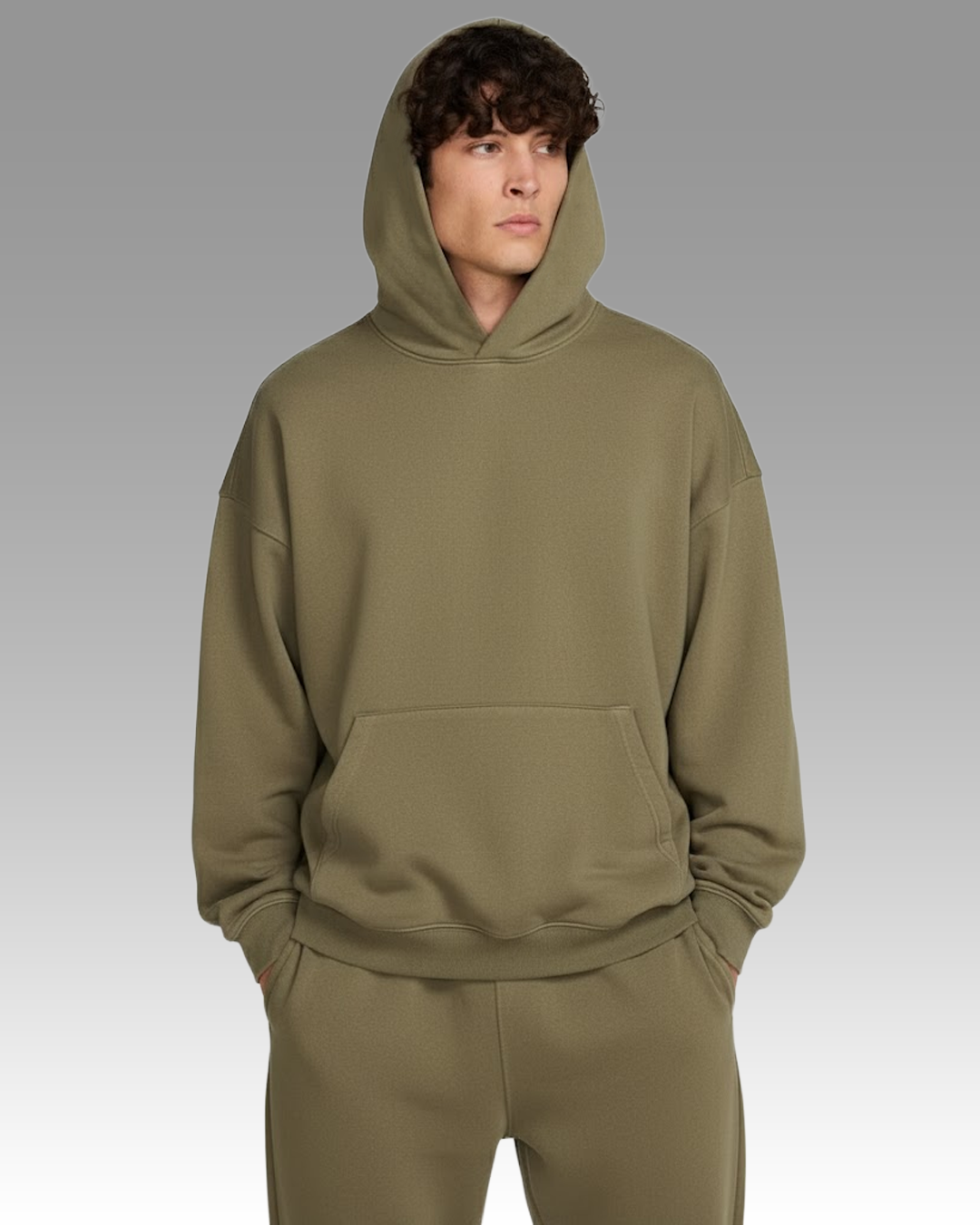 French Terry Set - Olive