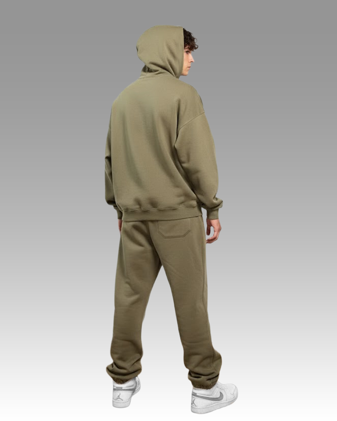 French Terry Set - Olive