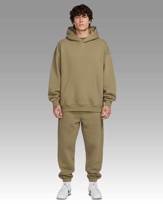 French Terry Set - Olive