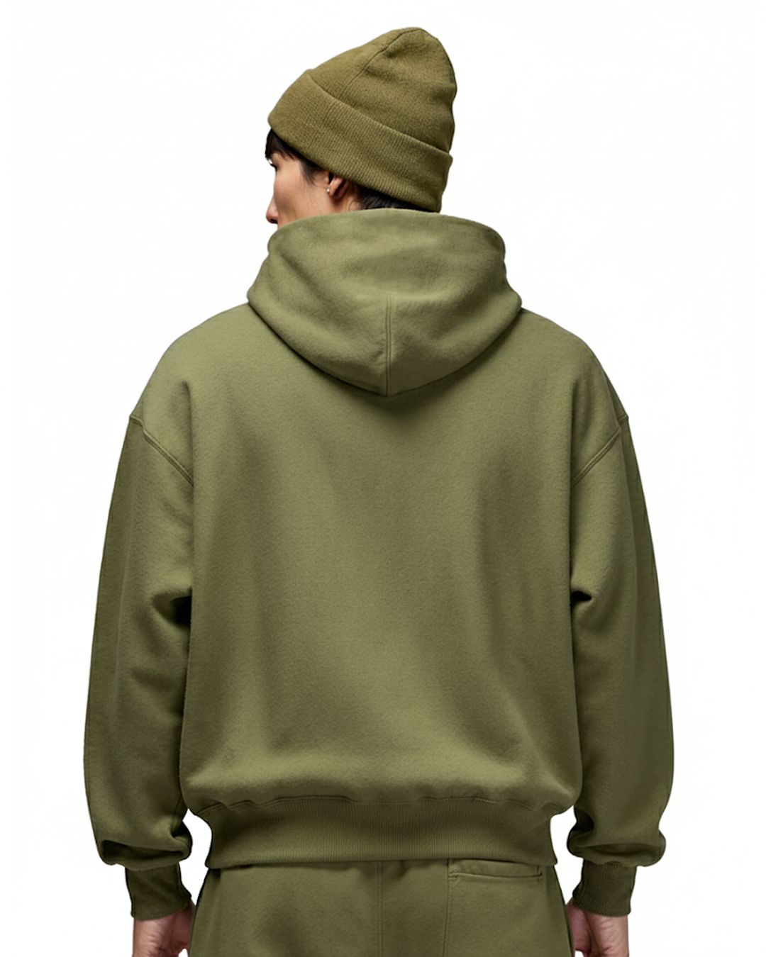 Cotton Fleece Set - Olive
