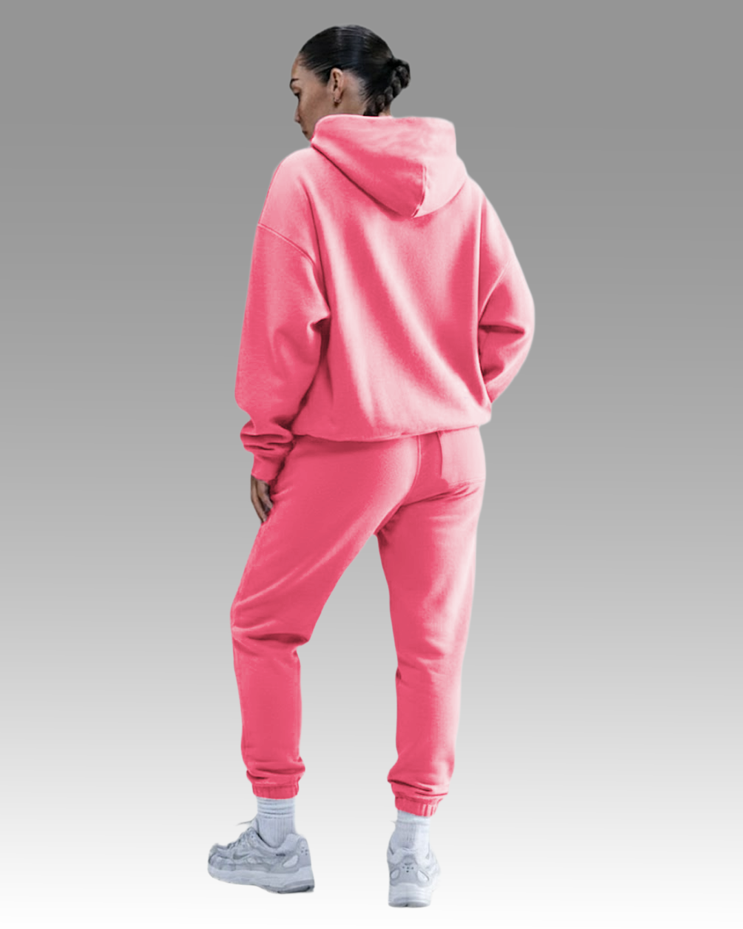 French Terry Set - Pastel Magenta