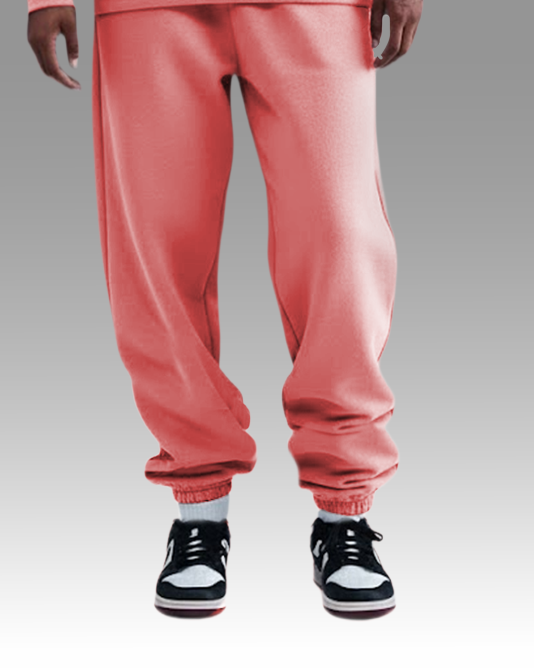 French Terry Joggers - Rose Wine