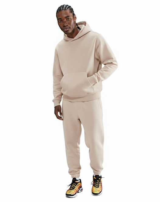 Cotton Fleece Set - Sand
