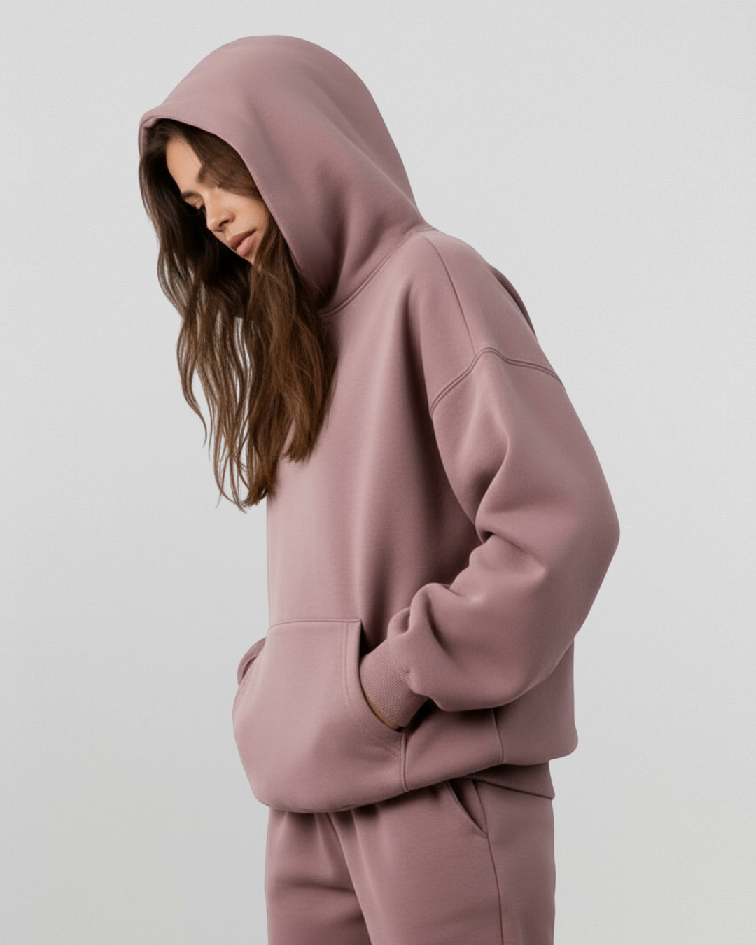 Cotton Fleece Set - Shadow Purple