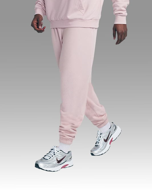 Cotton Fleece Joggers - Shadow Purple