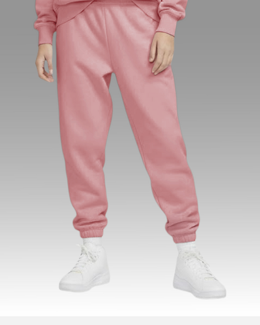 French Terry Joggers - Shadow Purple