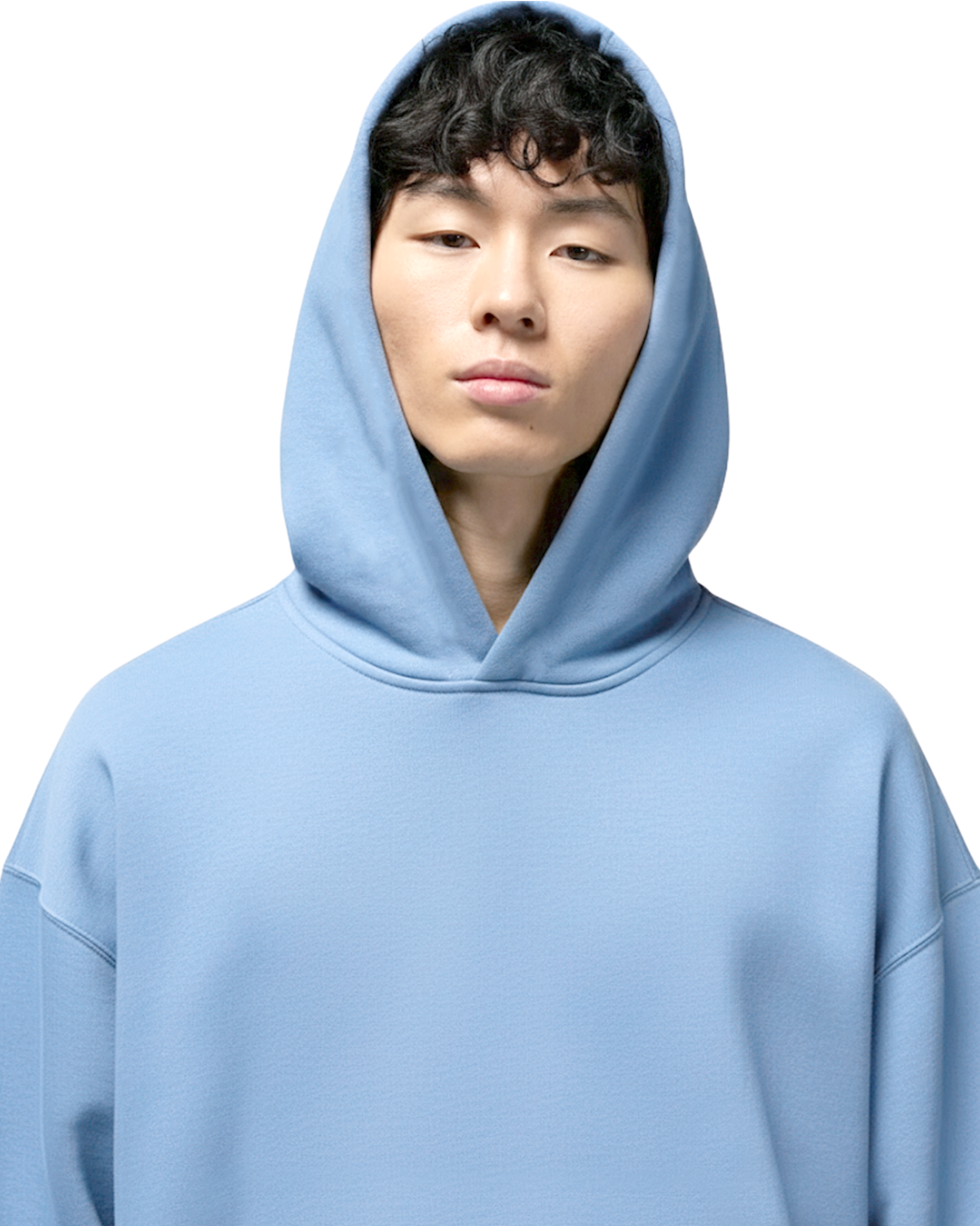 Cotton Fleece Set - Smokey Blue