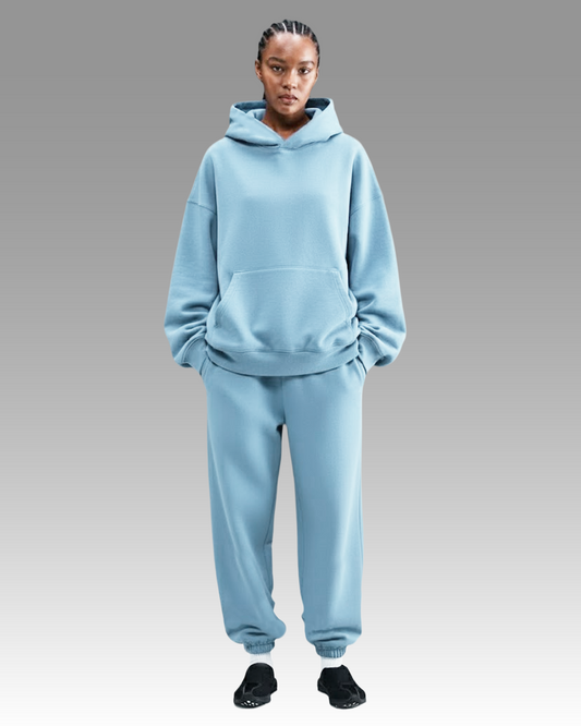 French Terry Set - Smokey Blue