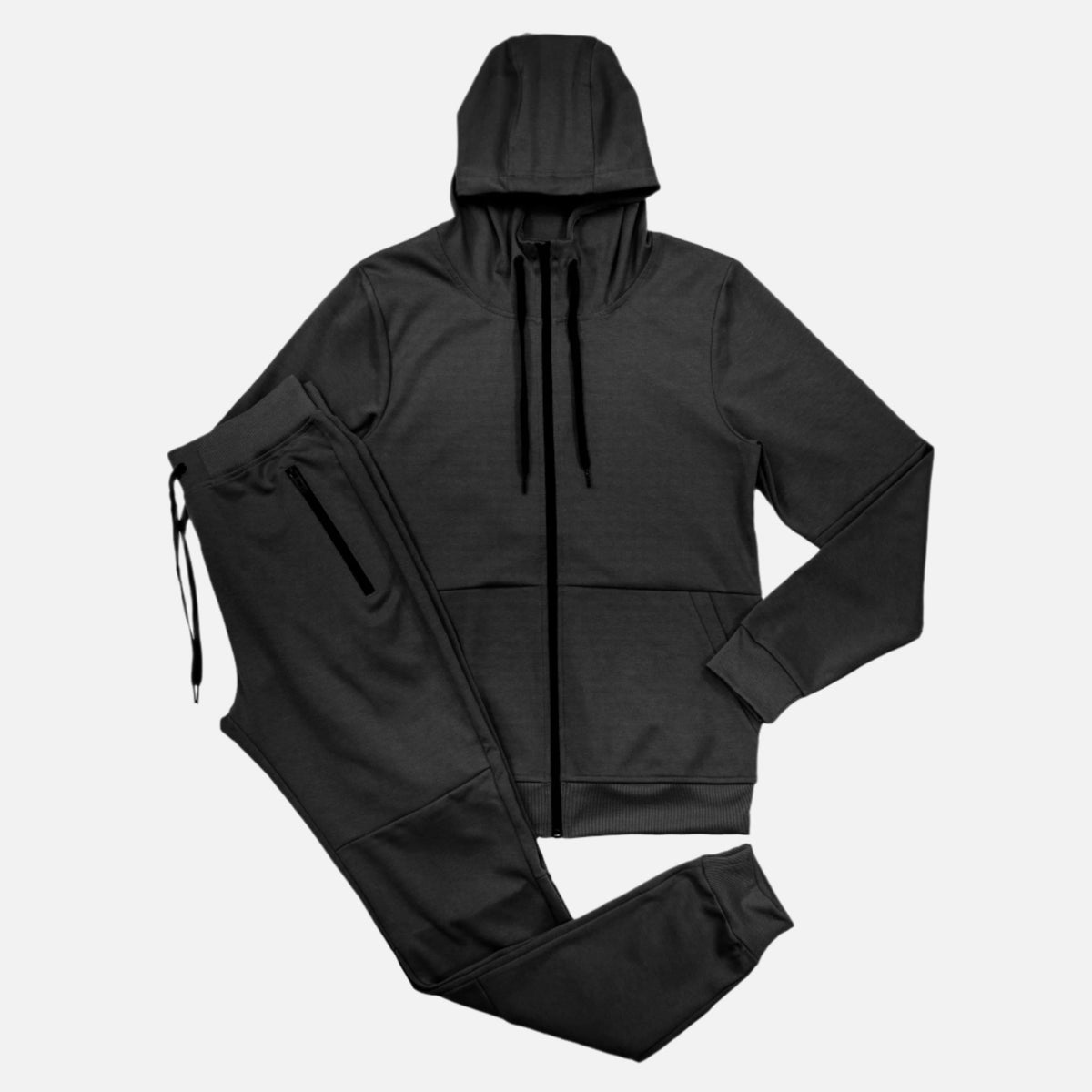 Women's Tech Fleece Tracksuit - Black