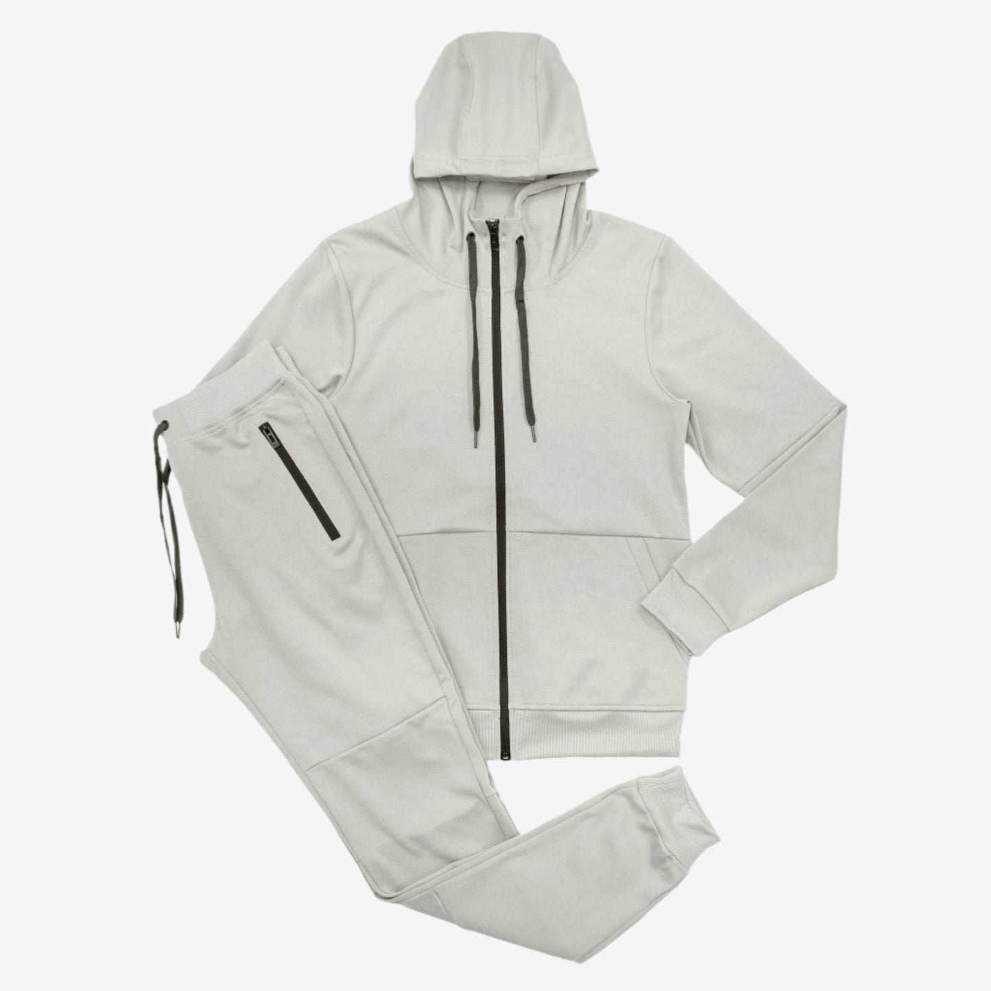 Women's Tech Fleece Tracksuit  - Heather Grey