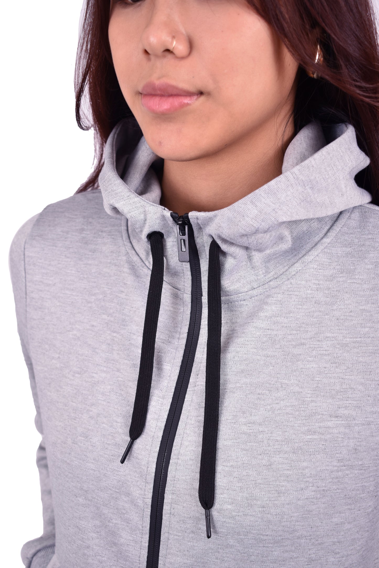 Women's Tech Fleece Tracksuit - Heather Grey