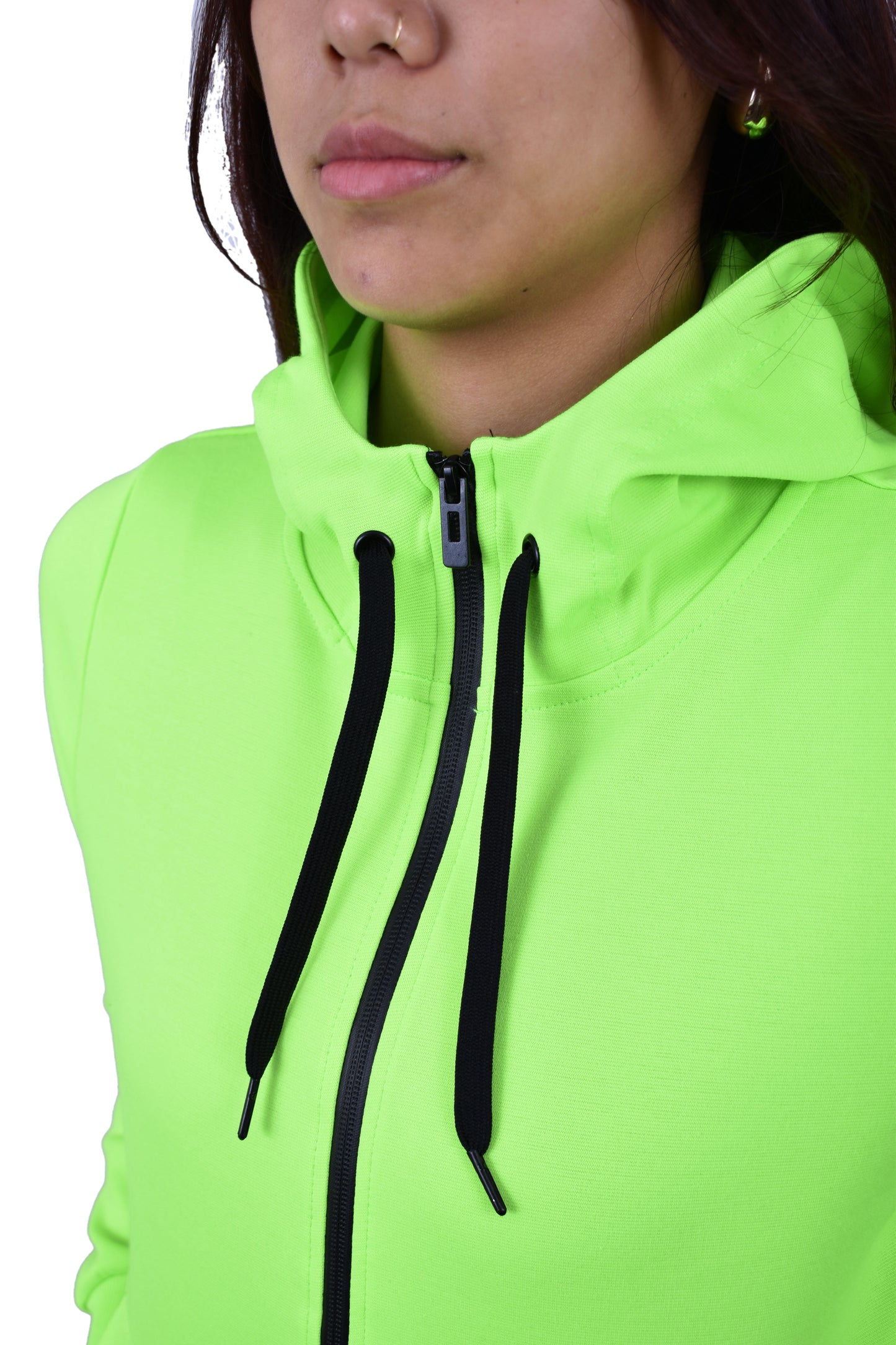Women's Tech Fleece Tracksuit - Neon Green