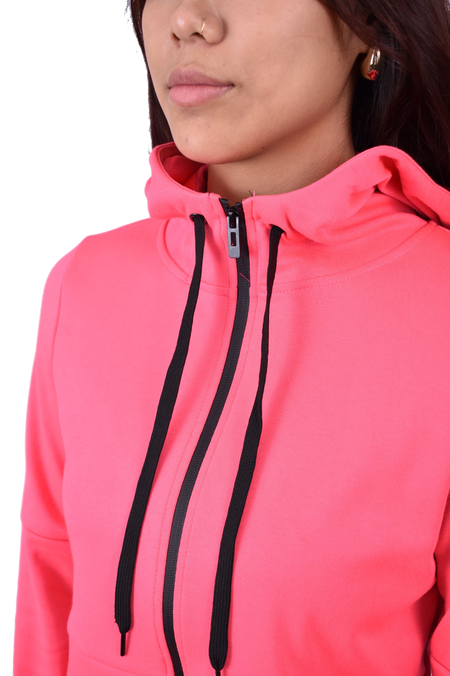 Women's Tech Fleece Tracksuit - Neon Pink