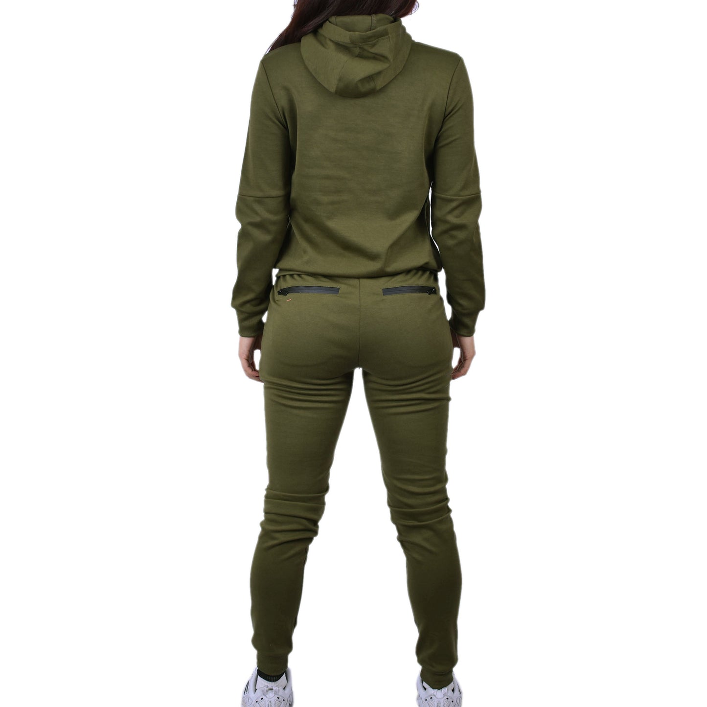 Women's Tech Fleece Tracksuit - Olive