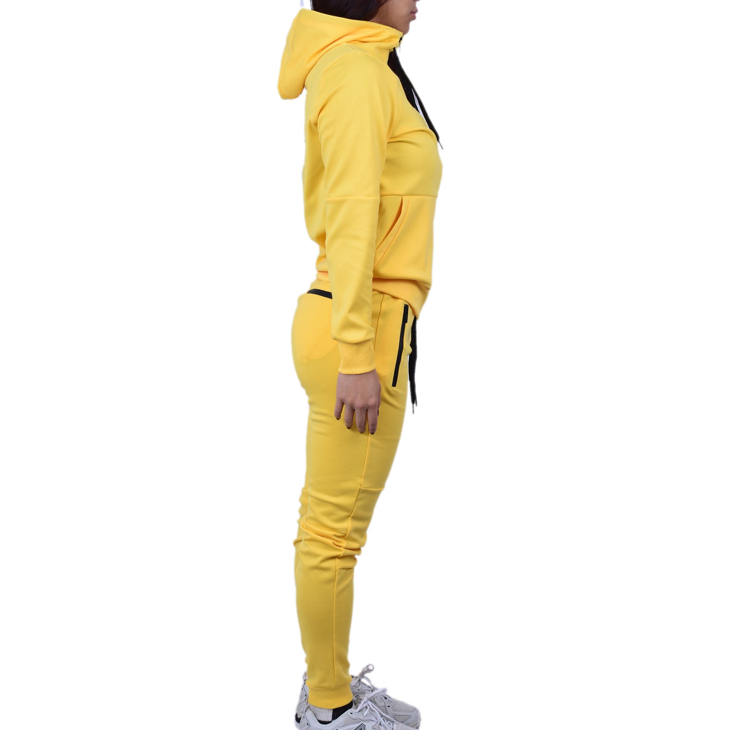 Women's Tech Fleece Tracksuit - Yellow