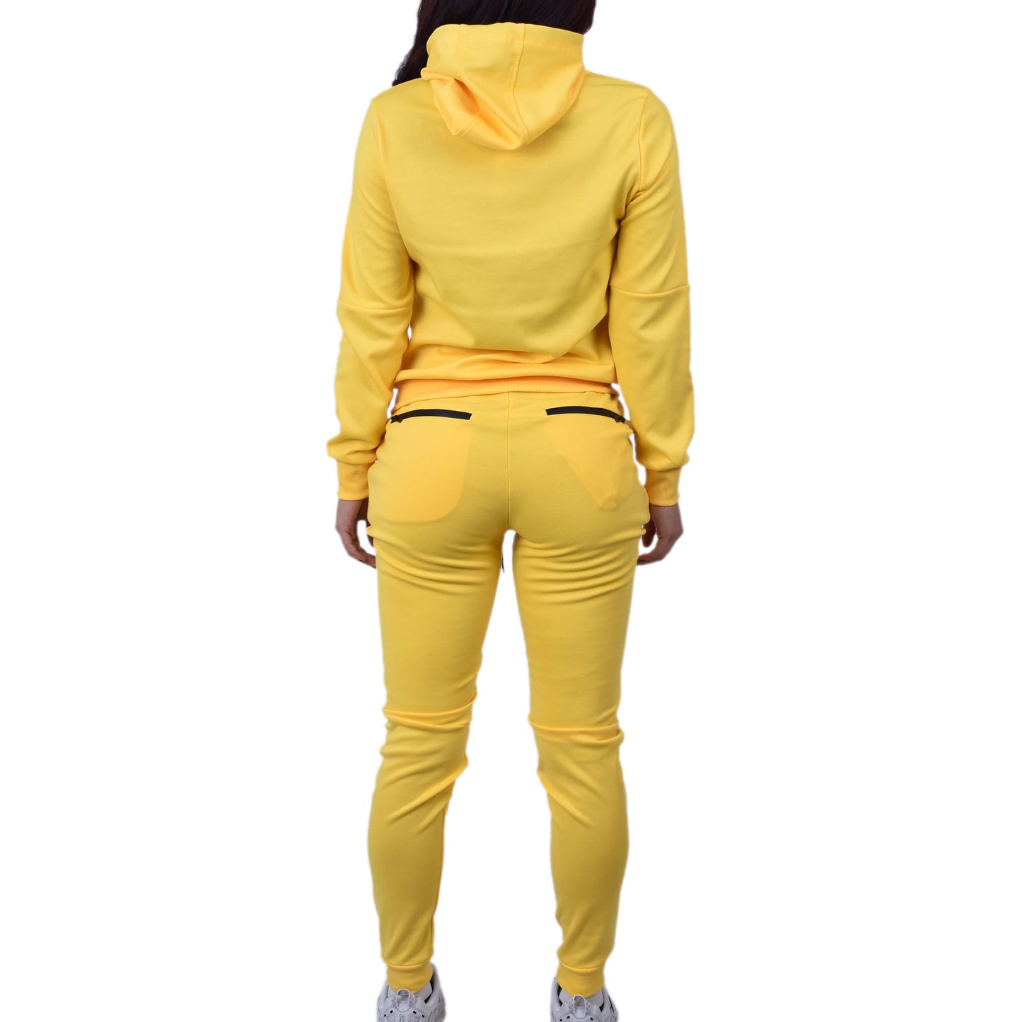 Women's Tech Fleece Tracksuit - Yellow