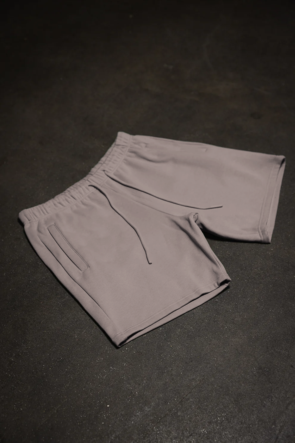 Canvas Fleece Shorts - Khaki
