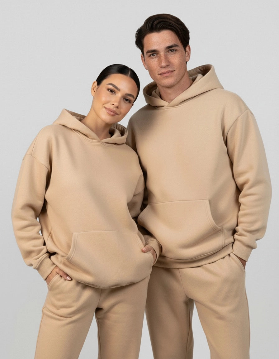 French Terry Set - Khaki